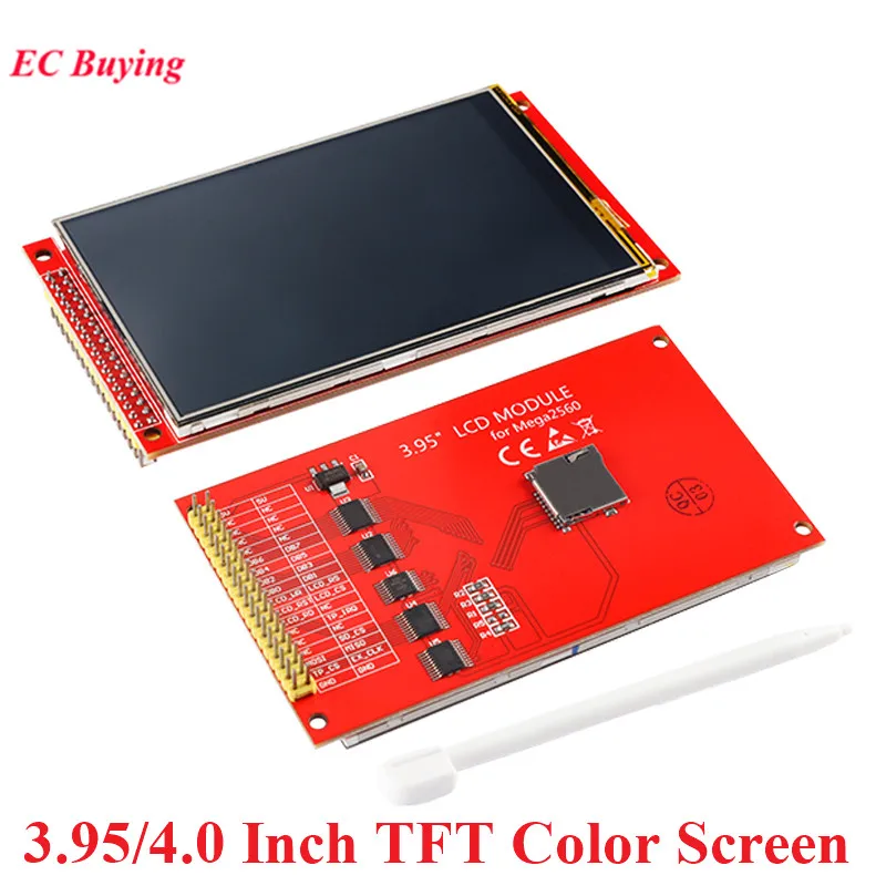 3,95 Zoll/4,0 Zoll TFT Farbbildschirm Touch Display Modul 3,95 "4,0" 320*480 ILI9488 Laufwerk Board Ultra HD für Arduino Mega2560 Image
