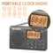 Radio Portatile Full Band AM FM SW Display Digitale Grande Schermo Stereo Radio Timing Sveglia MP3