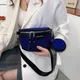 Sommer Hüft tasche Clutch Strass Gürtel tasche Hüft tasche zweiteilige Schulter Umhängetaschen Mode