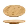 Rotierende Holz schale Dreh brett Dreh platte Pizza Servier brett Serviert eller für zu Hause