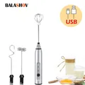 USB elektrische Milch schäumer elektrische Hand mixer mit Mini-Kaffee maschine Schneebesen Mixer für