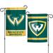 Wayne State Warriors 12.5â€� x 18 Double Sided Yard and Garden College Banner Flag Is Printed in the USA