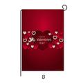 Wefuesd Valentine S Day Garden Flag Street Road Printing Outdoor Decoration Flag Garden Decor Valentines Day Decorations Valentines Day Decor