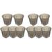 10 pcs Plastic Planter Nursery Garden Flower Pot Plant Planter Flower Planters