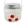 Bird Feeder Hanging Wide Opening Leak-free Flower Feeding Jar Strong Toughness 1/3/4 Flower Hummingbird Feeder Garden Supplies-3