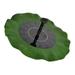 Solar Fountain Garden Solar Water Fountain Leaf Solar Water Feature for Pond Outdoor Aquarium Solar Powered Bird Bath Fountain