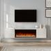 Wall Mounted 67 In. TV Stand with 36" Electric Fireplace