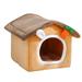 Up to 35% off!UEGEQU Villa Cat Litter Carrot House Litter Cat Villa Pet Supplies Pet Litter White Elephant Gifts for Adults 2024