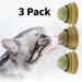 3Pcs Natural Catnip Ball Cat Toys Kitten Licking Food Toy Snacks Healthy Hair Ball To Promote Digestion Cat Grass Snacks Cat Supplies