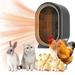 Dog House Heater With 2 ModleThermostat 800W/1200W Electric Pet Heaters Winter For Outdoor Chicken Coop Indoor Rabbits Cats Protable Greenhouse Heater