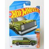 Hot Wheels 83 Chevy Silverado (Green) 2022 HW Hot Trucks