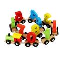 1Pc Wooden Train Toy Train Model Early Learning Prop Educational Supply for Kids Children