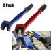 SHENGXINY Bicycle Accessories Clearance Brush Chain Brush Clean Brush For Cleaning Motorcycle Bicycle Or Roller Chains 2PC Colorful