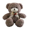 Waroomhouse Cute Teddy Bear Bear Plush Doll Cartoon Bear Plush Toy Soft Stuffed Animal Doll Ornament Cute Flower Bow Collar Bear Doll Plushies Decoration for Home