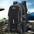 85LCamping Hiking Backpack Travel Backpack Hiking Backpack Outdoor Sports Backpack Travel Bag Suitable For Mountaineering Camping Trips Black