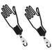 2 Pcs Golf Glove Holder Accessory Plastic Balls Golfs Gloves Stretcher Hanging Racks Support Frames Lovers