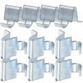 10pcs File Cabinet Shelf Clips Shelf Supports Metal Shelf Clips for Kitchen Cabinet Bookcase