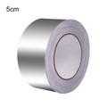 Huanledash 1 Roll Heat-resistant More Thicken Aluminum Foil Adhesive Tape Practical Waterproof Duct Tape for Home