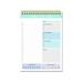 GBSELL Home Clearance Daily To-Do Notepad To-Do List Notepad Time Management Task Plan List Notebook Organizer for School Office Supplies Undated Agenda 60 Sheets Gifts for Women Men Mom Dad