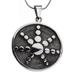 Star in the Moon,'Artisan Crafted Taxco Sterling Silver Pendant Necklace'