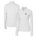 Women's Cutter & Buck White Boston Red Sox City Connect Traverse Stretch Quarter-Zip Pullover Top