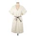 Pinko Casual Dress - Shirtdress: Ivory Dresses - Women's Size 44