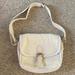 Brandy Melville Bags | Nwot Brandy Melville Cream White Corduroy Sherpa Purse | Color: Cream/White | Size: Os