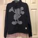 Disney Tops | Disney Mickey Mouse I Love Ny Black Zip Up Hoodie Sweatshirt Black Size L | Color: Black/White | Size: L