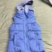 Athleta Jackets & Coats | Athleta Puff Hooded Puffer Vest Xs Periwinkle Nwot | Color: Blue | Size: Xs