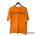 Adidas Shirts | Adidas Orange Logo Spell-Out S/S T-Shirt Men's Size L Large Summer Logo | Color: Orange | Size: L