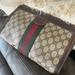 Gucci Bags | 100% Auth Rare Vintage Gucci Gg Pouch Hand Clutch Bag | Color: Cream | Size: Os