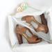 Michael Kors Shoes | New Michael Kors Berkley Leather Platform Sandal, Luggage, Women Size 7 | Color: Tan | Size: 7