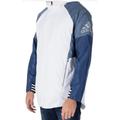 Adidas Jackets & Coats | Adidas Men's Id Woven Shell Windbreaker Sports Jacket White, X-Large Xl | Color: Blue/White | Size: Xl
