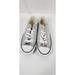 Converse Shoes | Converse Chuck Taylor All Star Silver Glitter Sneakers Shoes Womens Size 7 | Color: Silver | Size: 7