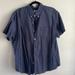 J. Crew Shirts | Jcrew Short Sleeve Hundred Percent Cotton Size Xl Button Down | Color: Blue | Size: Xl