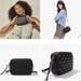 Rebecca Minkoff Bags | New Rebecca Minkoff Vegan Leather Studded Quilted Chain Crossbody Bag | Color: Black/Silver | Size: Os