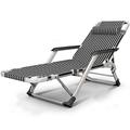 Deck Chair Sun Lounger, Garden Zero Gravity Chair Zero Gravity Chair Recliner Folding Patio Lounge Chair 330Lbs Capacity Adjustable Lawn Chair With Headrest, For Outdoor, Camping, Patio, Law hopeful