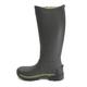 Hunter Womens Balmoral Tec Sole Adjustable 3mm Neoprene Wellington Boots - Dark Olive Adults 8