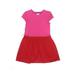 Dress - DropWaist: Pink Solid Skirts & Dresses - Kids Girl's Size Small