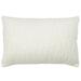 Rizzy Home Textured Cotton Throw Pillow Polyester/Polyfill/Cotton in White | 14 H x 20 W x 6.5 D in | Wayfair T22416