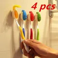 Porte-brosse à dents automatique avec ventouse joli motif animal de dessin animé créatif T1 4