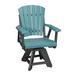 Rosecliff Heights Camilya Outdoor Dining Chair Plastic/Resin in Blue/Black | 39 H x 20 W x 20 D in | Wayfair BBF24BA5A1E9492D97DB76CF418C37C2