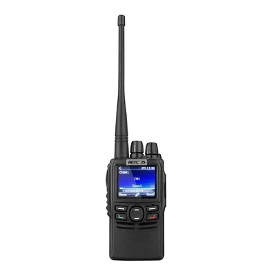 DMR-Talkie-walperforé numérique stations de radio bidirectionnelles longue portée 5W SMS