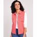 Blair Women's DenimEase™ Stretch Denim Vest - Pink - S - Misses