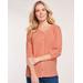 Blair Women's Easy Going Gauze Button Shirt - Orange - XL - Womens
