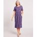 Blair Women's Essential Knit Scoopneck Dress with Pockets - Purple - M - Misses