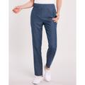 Blair Women's DenimLite Straight Leg Pants - Denim - 14P - Petite