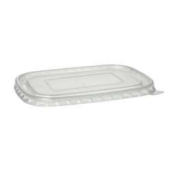 Starpak 300 Deckel für Verpackungsbecher, PP rechteckig 1 cm x 17,3 cm x 12,3 cm transparent Image