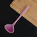 11.4" Silicone Soup Spoon Ladle Kitchen Serving Utensil Cooking Baking Fuchsia