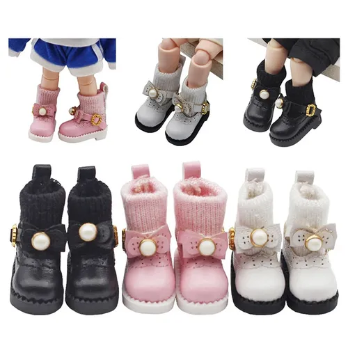 1 Paar ob11 dod bjd Puppen schuhe für body9 gsc ymy obitsu 11 molly Puppe Kunstleder Schuhe